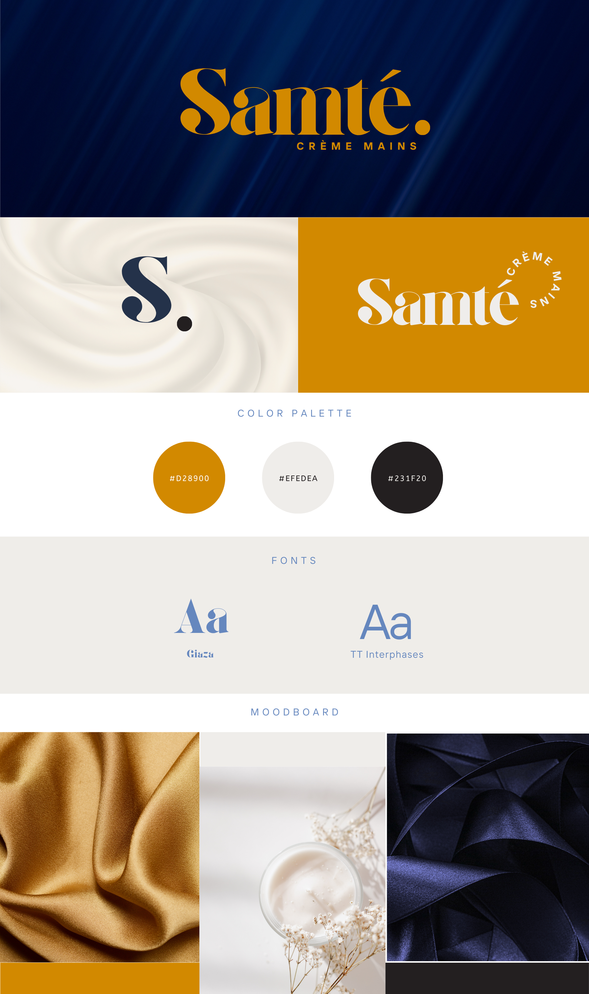 Samte Branding Projekt